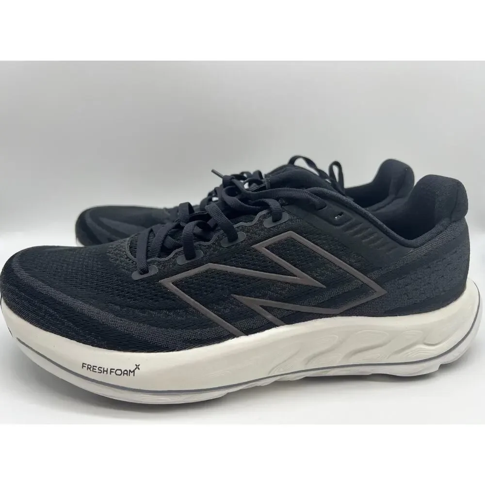 New Balance Fresh Foam Vongo v6 Black White Men's 12D MVNGOLK6 New